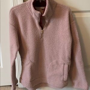 Old Navy Sherpa3/4 Zip Sweatshirt SOLD